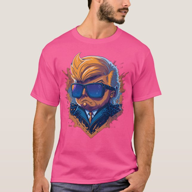 Trump-Satire 2024 - Transformative Parodie für Po T-Shirt (Vorderseite)