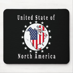 Trump Satire Map Vereinte Staaten Nordamerikas Mousepad