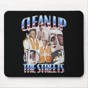 Trump Säubert Die Straßen Wahl Garbygeman Gar Mousepad