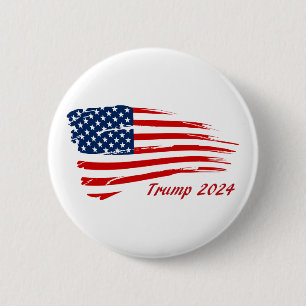 Trump-Schlachtflagge 2024 Button