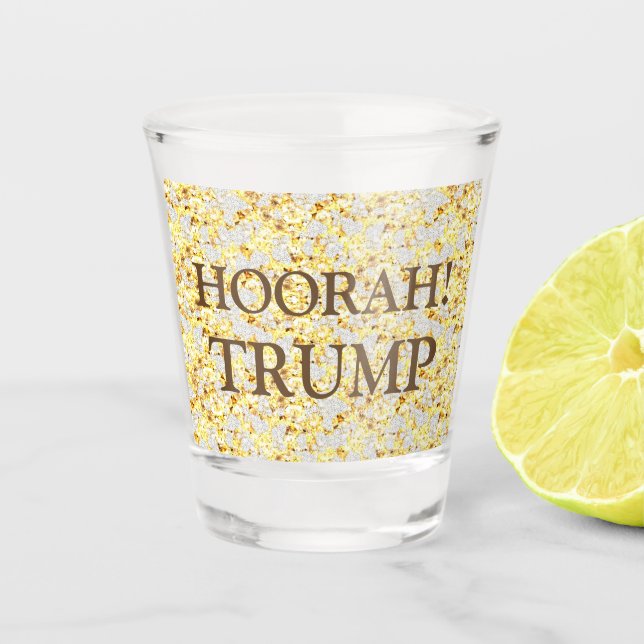TRUMP SCHNAPSGLAS (Vorderseite)