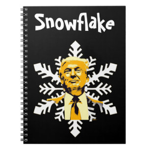 Trump/Schnecken-Notizbuch Notizblock