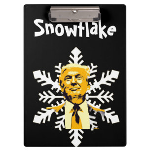 Trump/Schneeblättchen-Clipboard Klemmbrett