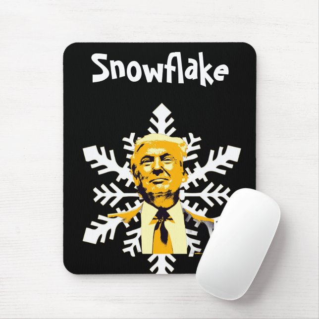 Trump/Schneeblume-Mauspad Mousepad (Mit Mouse)