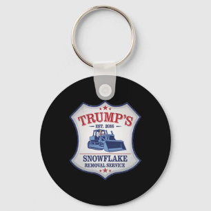 Trump Schneepflug Trump Schneepflügen Schneefräse  Schlüsselanhänger