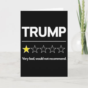 Trump Sehr D Würde Wahl Nicht Empfehlen Lustig Ant Karte