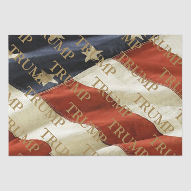 TRUMP SEIDENPAPIER (Vorderseite)