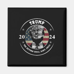 Trump-Shirt-Übung Byby Republikaner Lustiger Spruc Magnet