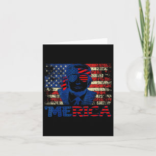 Trump-Shirt Viertes 4. Juli Trump American Fla Karte