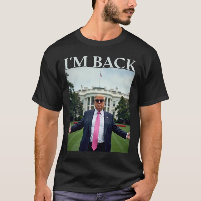 Trump Shirts für Männer 2025 (Vorderseite)