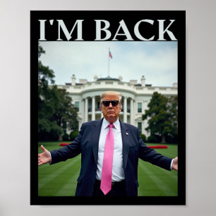 Trump Shirts für Männer 2025 Poster
