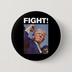 Trump Shot 2024 Button
