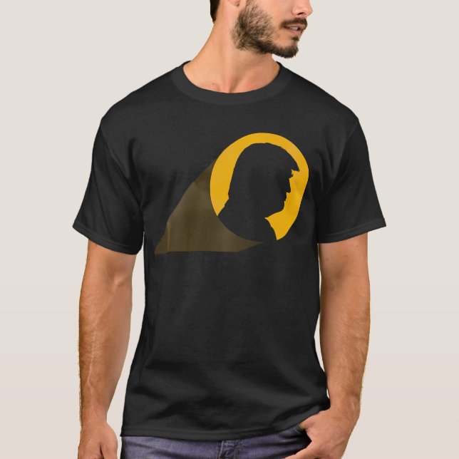 Trump Signal Bat Signal T-Shirt (Vorderseite)