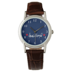 Trump-Signatur Armbanduhr