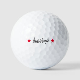 Trump-Signatur Golfball