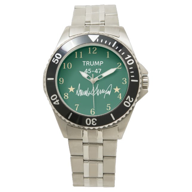 Trump Signature 45-47 Armbanduhr (Vorderseite)