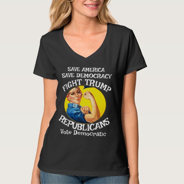 Trump Sind zum Kotzen T-Shirt (Vorderseite)