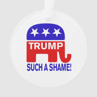 Trump So eine Schande! Ornament