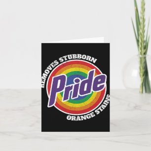 Trump soll Stubborn Orange Stains Pride entfernen Karte