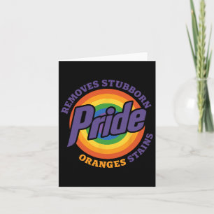 Trump soll Stubborn Orange Stains Pride entfernen Karte