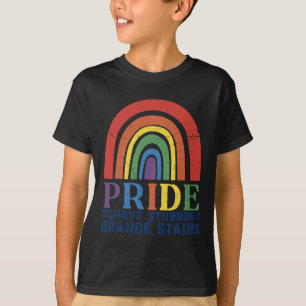 Trump soll Stubborn Orange Stains Pride entfernen T-Shirt