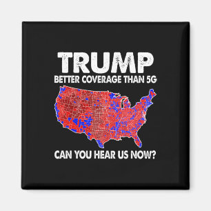 Trump sollte besser abdecken als 5 g Karte Trump 5 Magnet