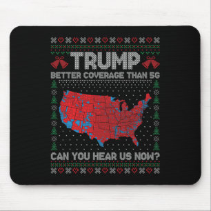 Trump sollte besser abdecken als 5 g Ugly Christma Mousepad