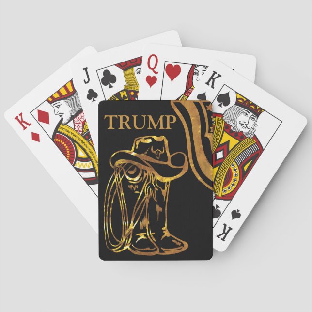 TRUMP SPIELKARTEN (Rückseite)