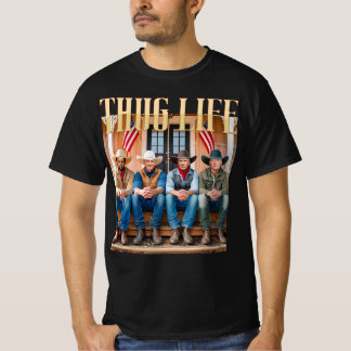 Trump Squad Kennedy Vance Elon Thug Life T-Shirt