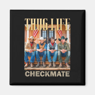 Trump Squad Thug Life Trump Vance Kennedy Elon Magnet