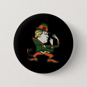 Trump St. Paddy's Lustig Trump St. Patrick's Day Button