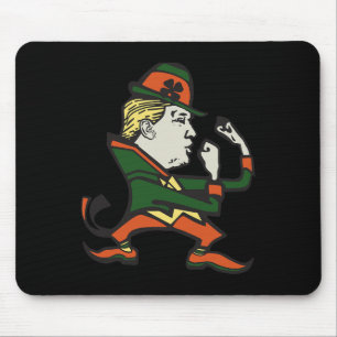 Trump St. Paddy's Lustiger Trump St Patrick's Tag Mousepad