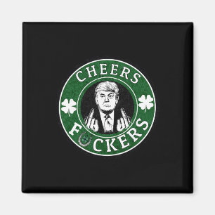 Trump St Patrick’s Day Prost Ers Shamrock Patrick Magnet