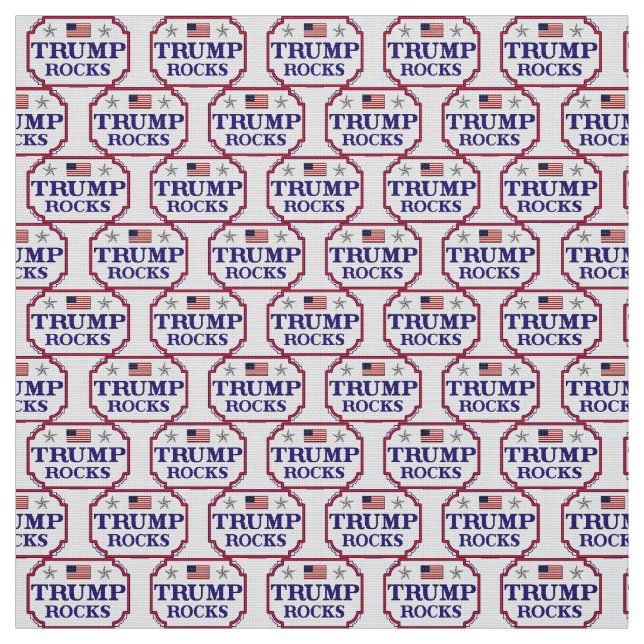 Trump-Steine Stoff (Muster)