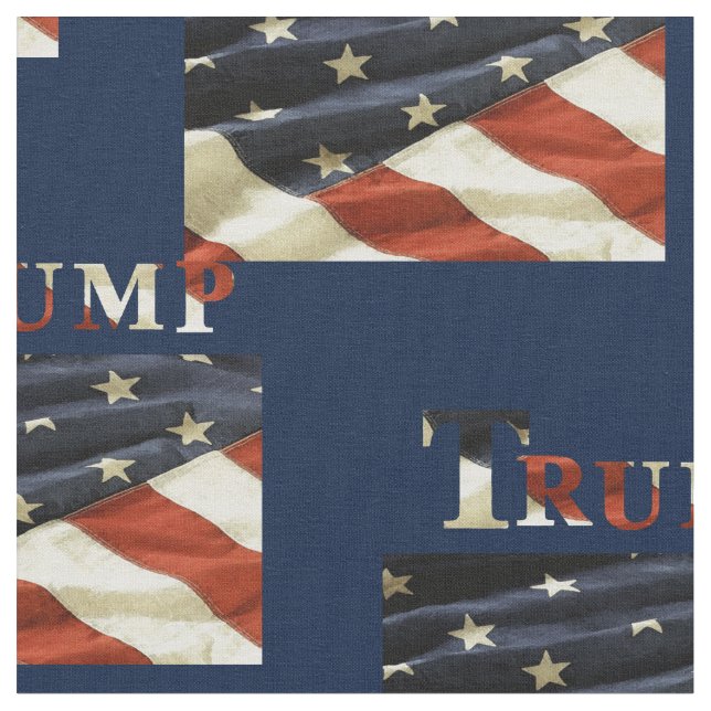 Trump Stoff (Nahaufnahme)