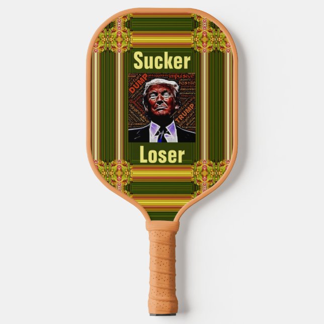 Trump Sucker/Loser Pickleball Paddle (Vorderseite)