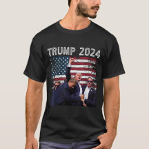 Trump Survivor Kampf Trump Shirt 2024 Sie vermisst