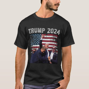 Trump Survivor Kampf Trump Shirt 2024 Sie vermisst