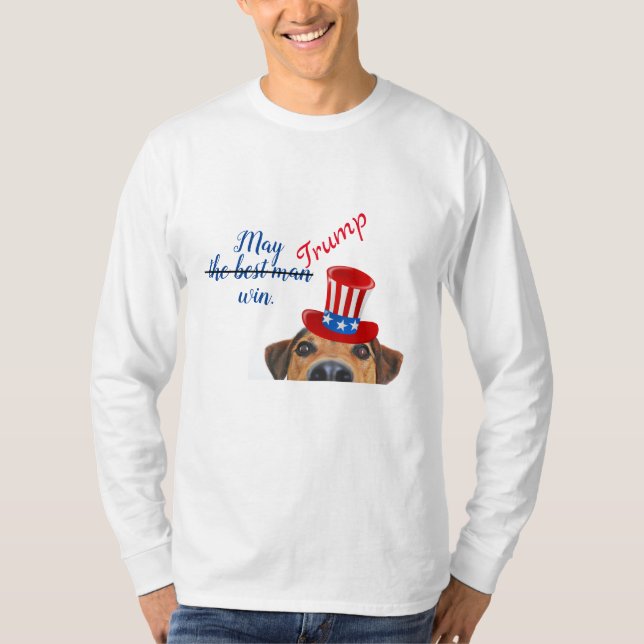 Trump, T - Shirt der Männer (Vorderseite)