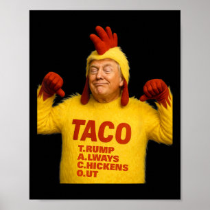Trump Taco Trump kneift immer  Poster
