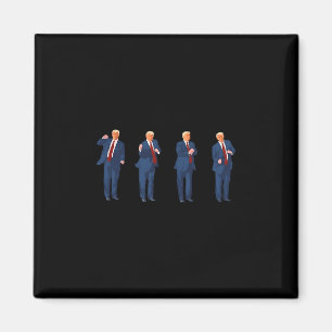 Trump-Tanz 4. Juli Trump 2025 1 Magnet