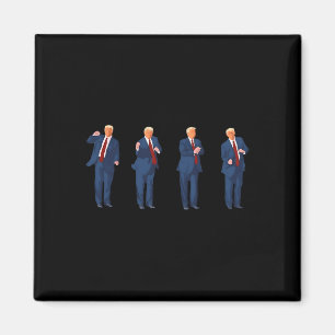 Trump Tanz 4. Juli Trump 2025 Magnet