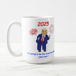 Trump-Tanz - das schönste Jahr überhaupt Kaffeetasse