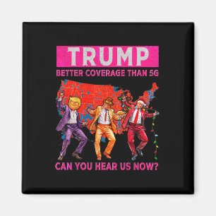 Trump-Tanz-Hallothanksmas-T-Shirt – Bessere Abdeck Magnet