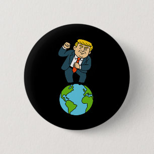 Trump tanzt lustiger Spruch Button
