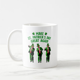 Trump tanzt macht St. Patrick's Day wieder groß Kaffeetasse