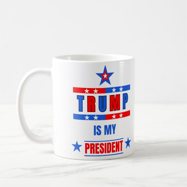Trump-Tasse 2024 Kaffeetasse (Links)