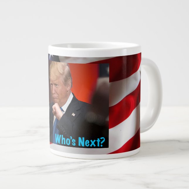 Trump-Tasse Jumbo-Tasse (Vorderseite Rechts)