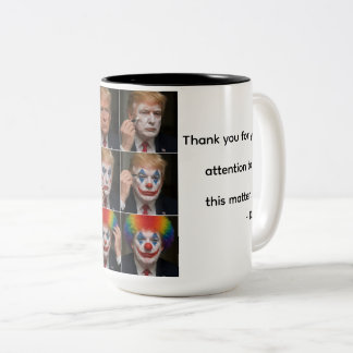 Trump Tasse Lustiger Clown