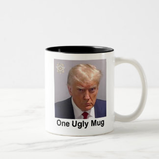 Trump-Tasse "One Ugly Tasse" Zweifarbige Tasse